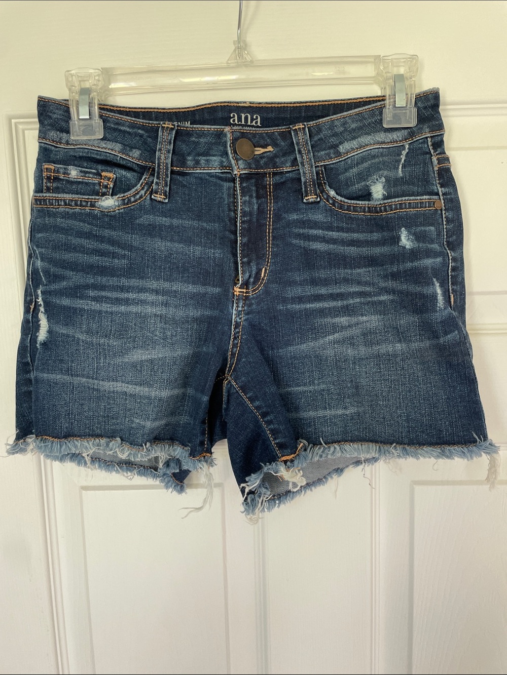 a.n.a Frayed Hem Denim Cutoff Shorts 2
